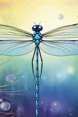 Damselfly: Una creatura eterea con ali di seta che si libra tra le acque scintillanti!