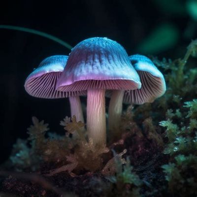  Witte’s Green Hair Mushroom: A Marvel of Camouflage and Bioluminescent Delights!